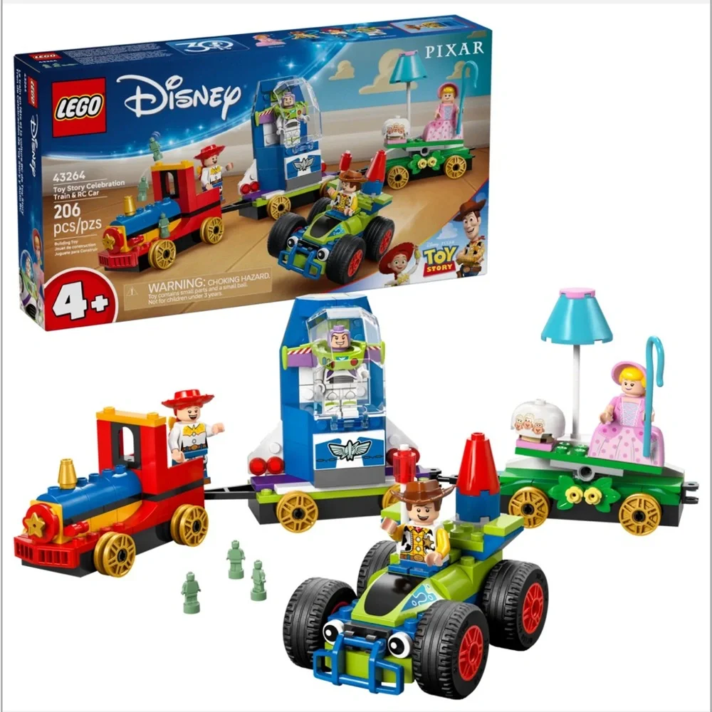 LEGO Toy Story Celebration Train & RC Car (43264) NEW in Sealed Box